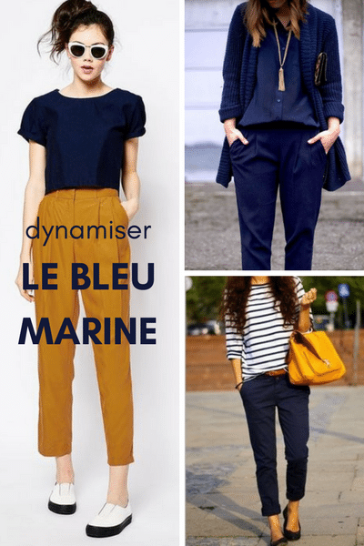 Manon-Mode bleu-marine-jaune